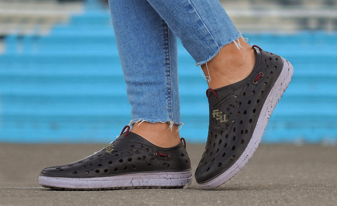 We made shoes. You spread the word