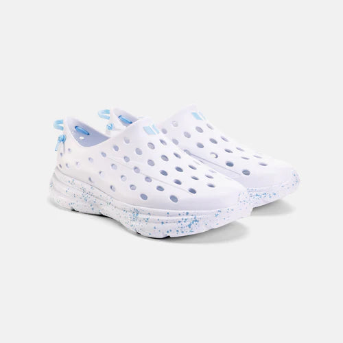 Revive - All White / Light Blue Speckle