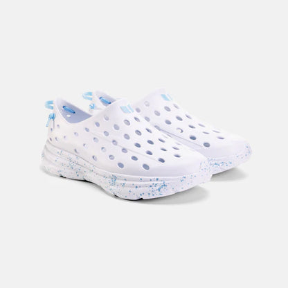 Revive - All White / Light Blue Speckle