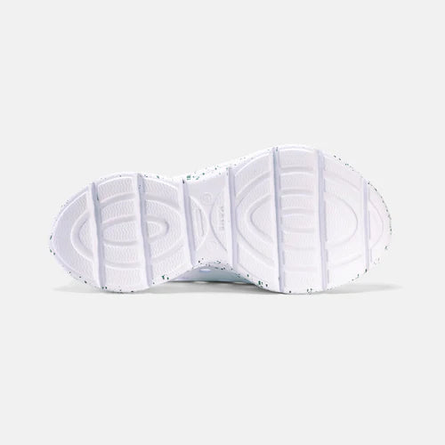 Revive Kids - All White / Green Speckle
